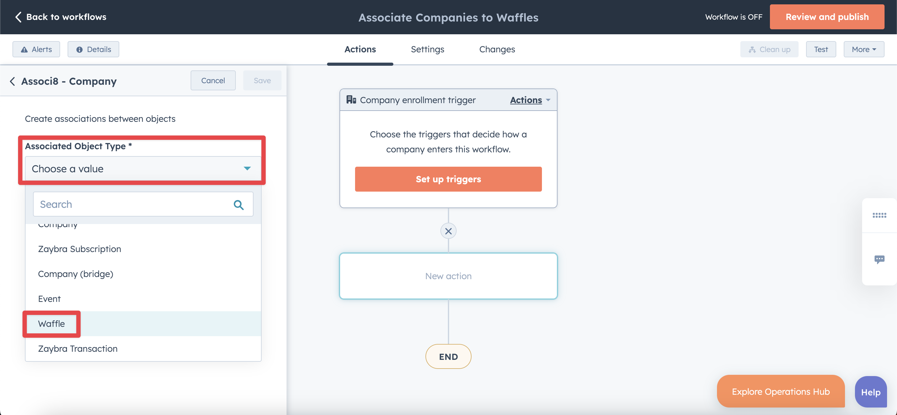 HubSpot How to enable object to object associations